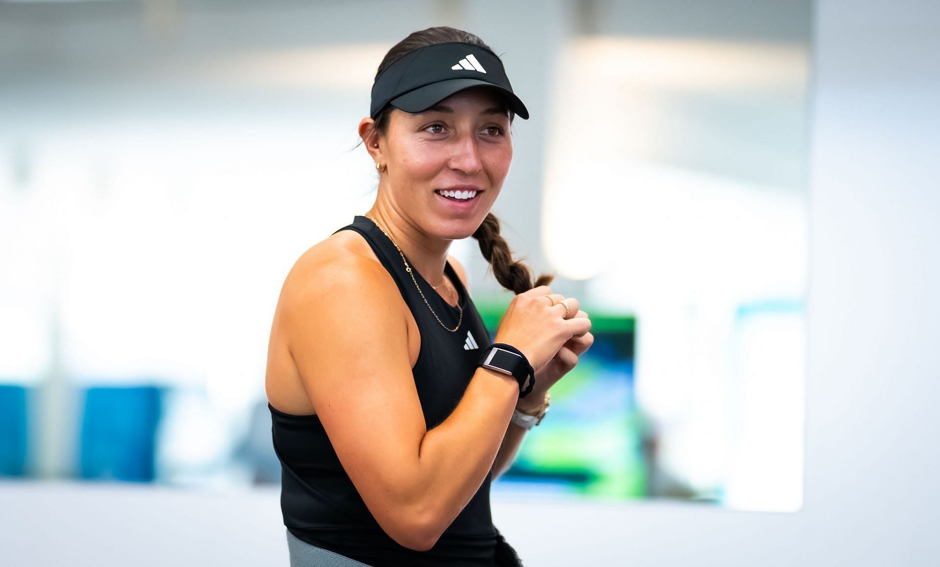 Jessica Pegula at the Berlin Tennis Open 2025. (Photo: Getty)